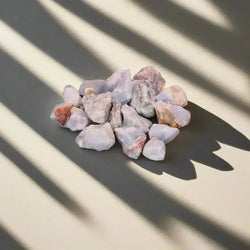 2 oz Raw Blue Calcite Stone Bags | Raw Stone | Wiccan Center