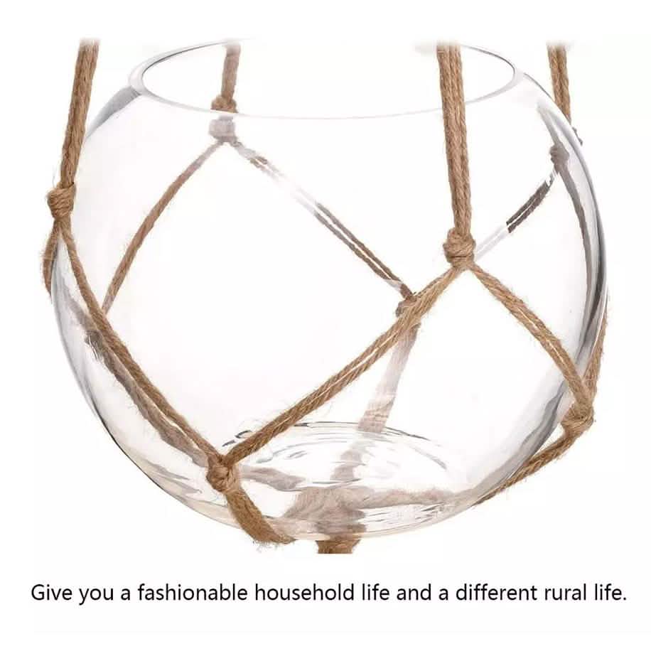 2-Pack: Indoor Outdoor Hanging Pot Rope Net Macrame Plant Hanger | Garden & Patio | Wiccan Center