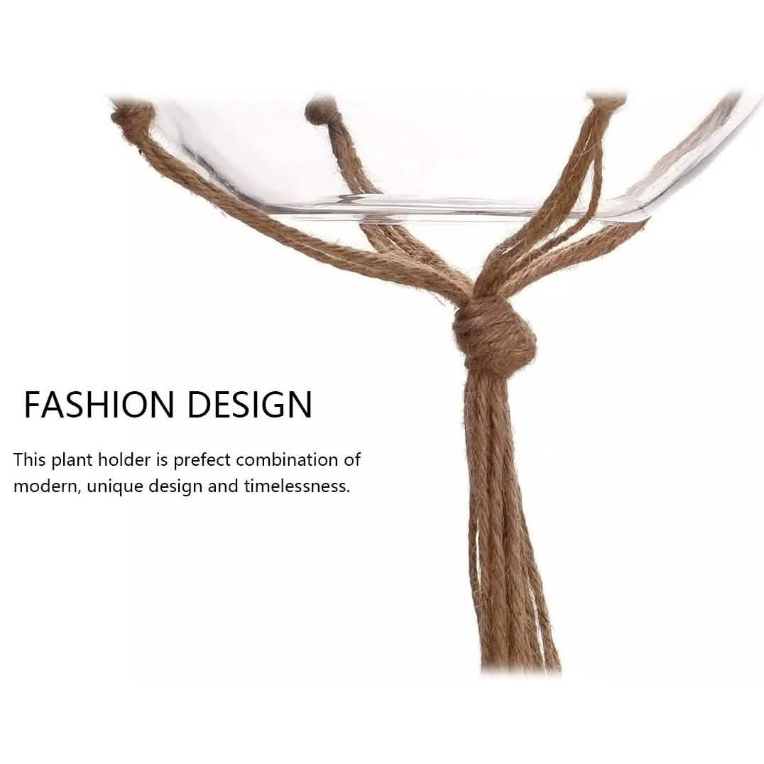 2-Pack: Indoor Outdoor Hanging Pot Rope Net Macrame Plant Hanger | Garden & Patio | Wiccan Center