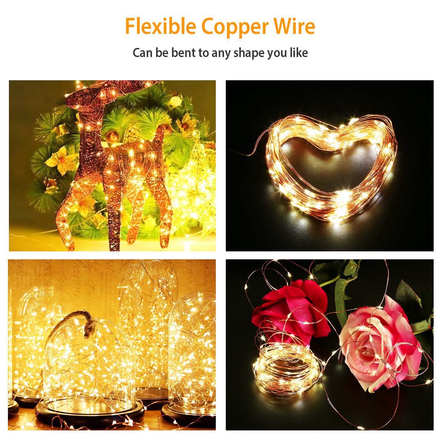 2-Piece: 100LED Beads String Lights | String & Fairy Lights | Wiccan Center