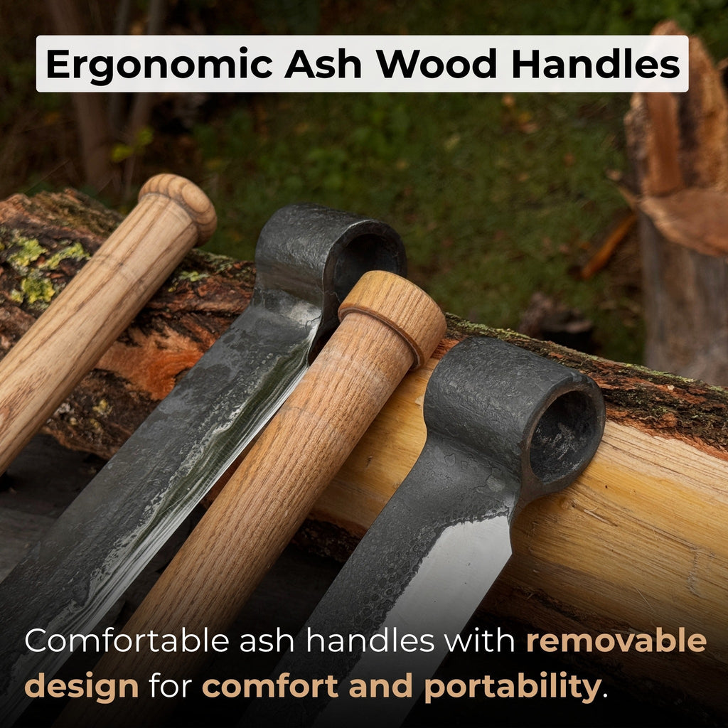 2-Piece Splitting Froe Set | Tool Sets | Wiccan Center