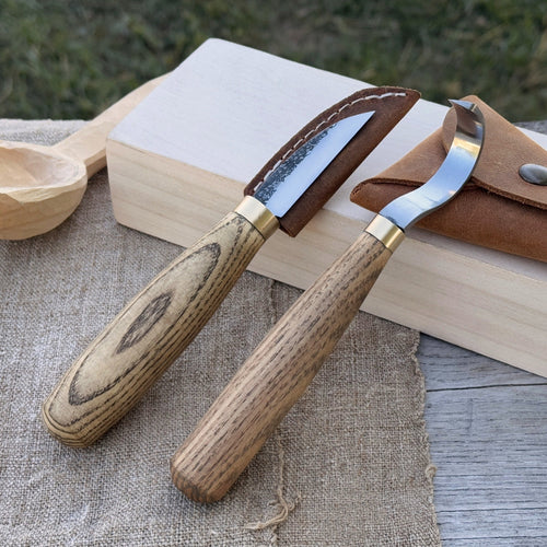 2-Piece Wood Carving Knife Set for Beginners | Tool Sets | Wiccan Center