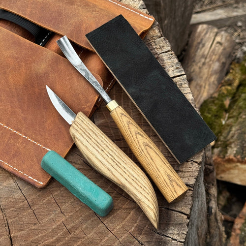 2-Piece Wood Carving Set | Tool Sets | Wiccan Center