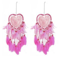 2-Pieces: Romantic LED Dream Catcher with Feather Dreamcatcher Night Light | Furniture & Decor | Wiccan Center