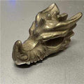 2" Pyrite Dragon Skull | Dragons | Wiccan Center