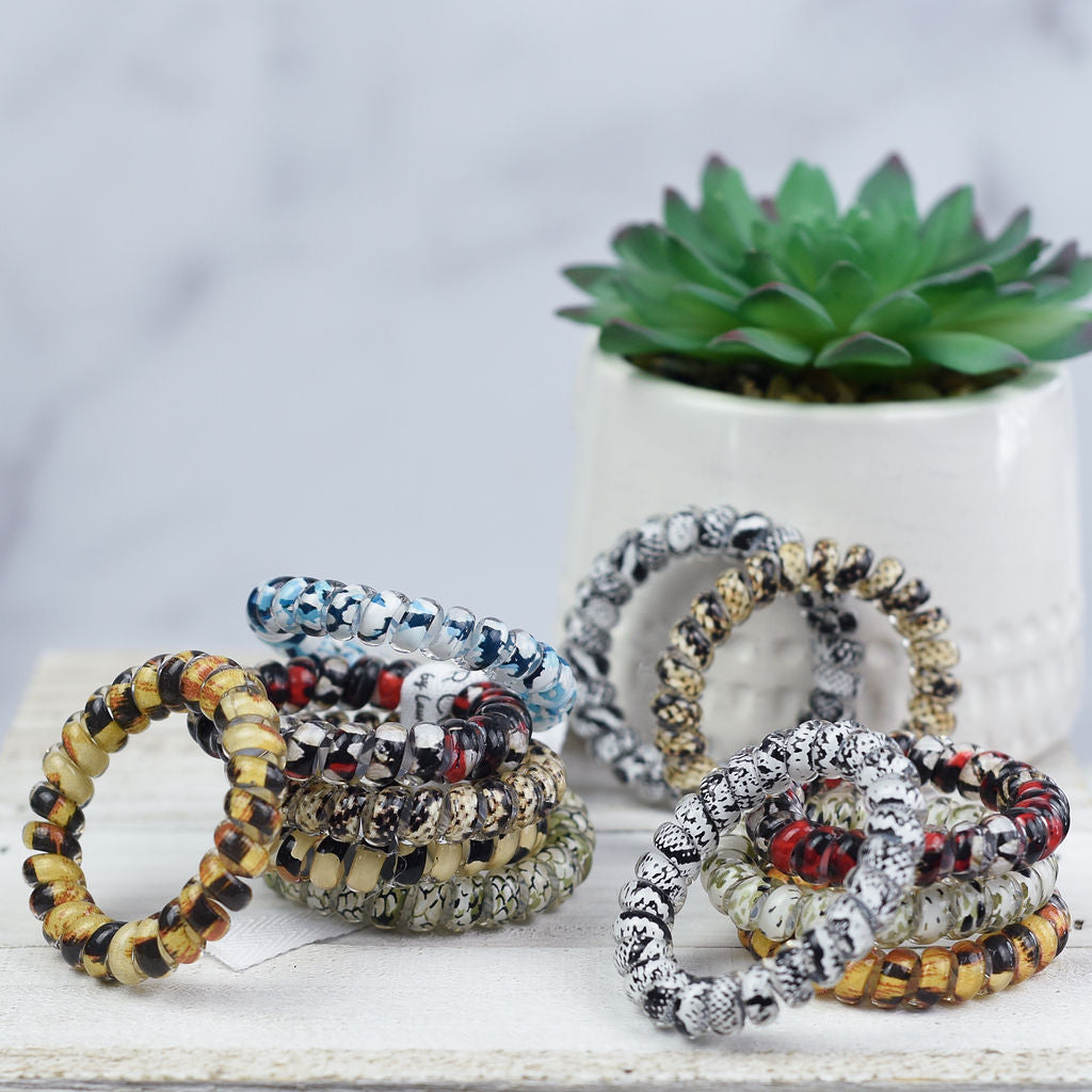 Large Hair Coil Set in Animal Prints | Hair Accessories | Wiccan Center