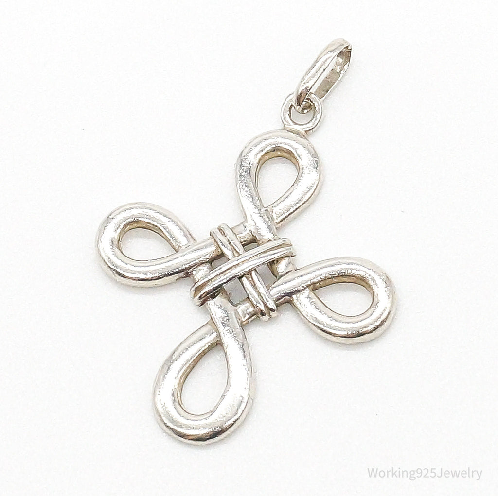 Vintage Designer Boma Celtic Cross Sterling Silver Pendant | Jewelry > Necklaces > Pendants | Wiccan Center