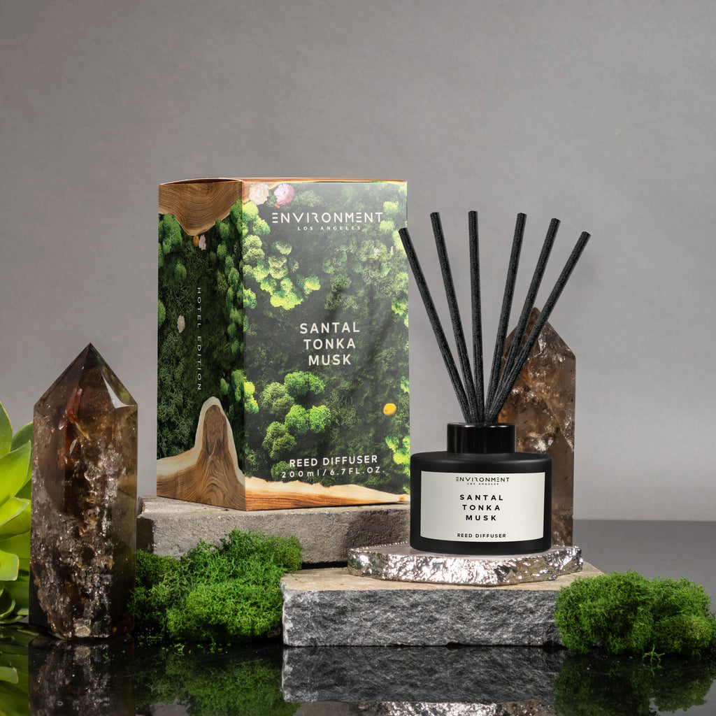 Santal | Tonka | Musk Diffuser (Inspired by Le Labo Santal® and 1 Hotel®) | Environment - Diffuser (Hotel Aromatics) | Wiccan Center