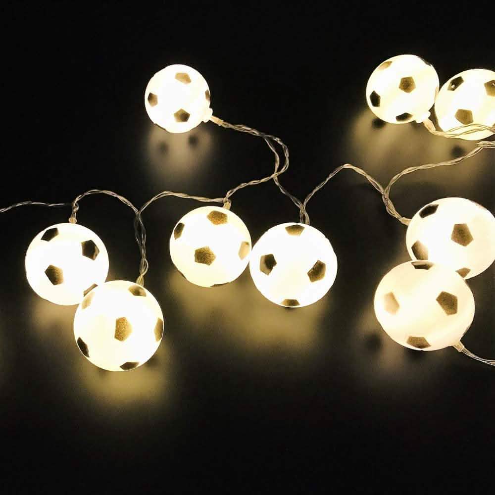 2022 World Cup Decor String Lights Soccer | String & Fairy Lights | Wiccan Center
