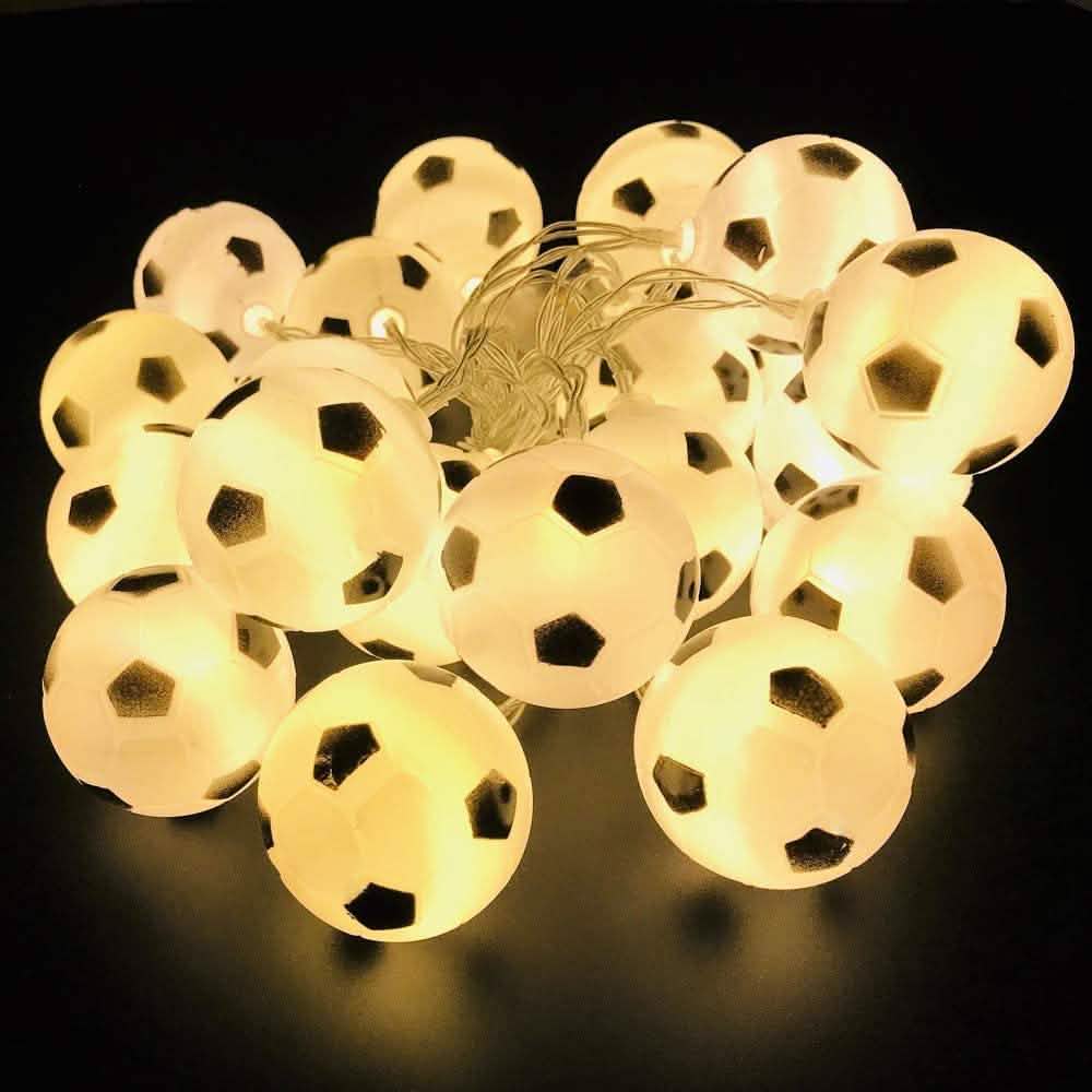 2022 World Cup Decor String Lights Soccer | String & Fairy Lights | Wiccan Center