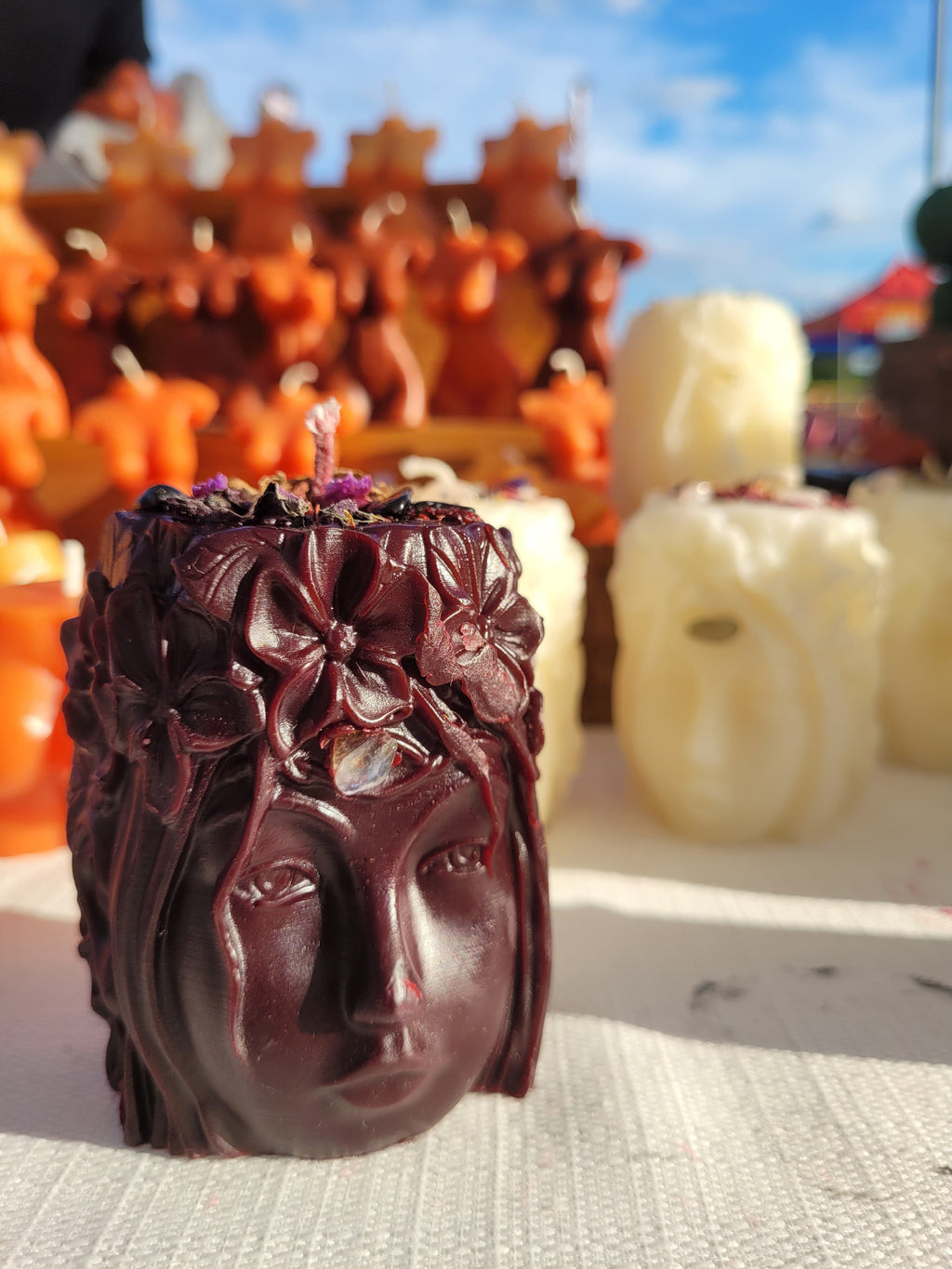 Earth Goddess Head Candle | Candle | Wiccan Center