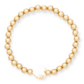 pearl heart juno bracelet (5mm) | | Wiccan Center