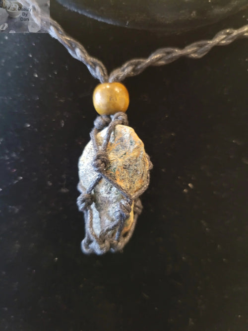 Adjustable Amethyst Crochet Necklace | Necklace | Wiccan Center