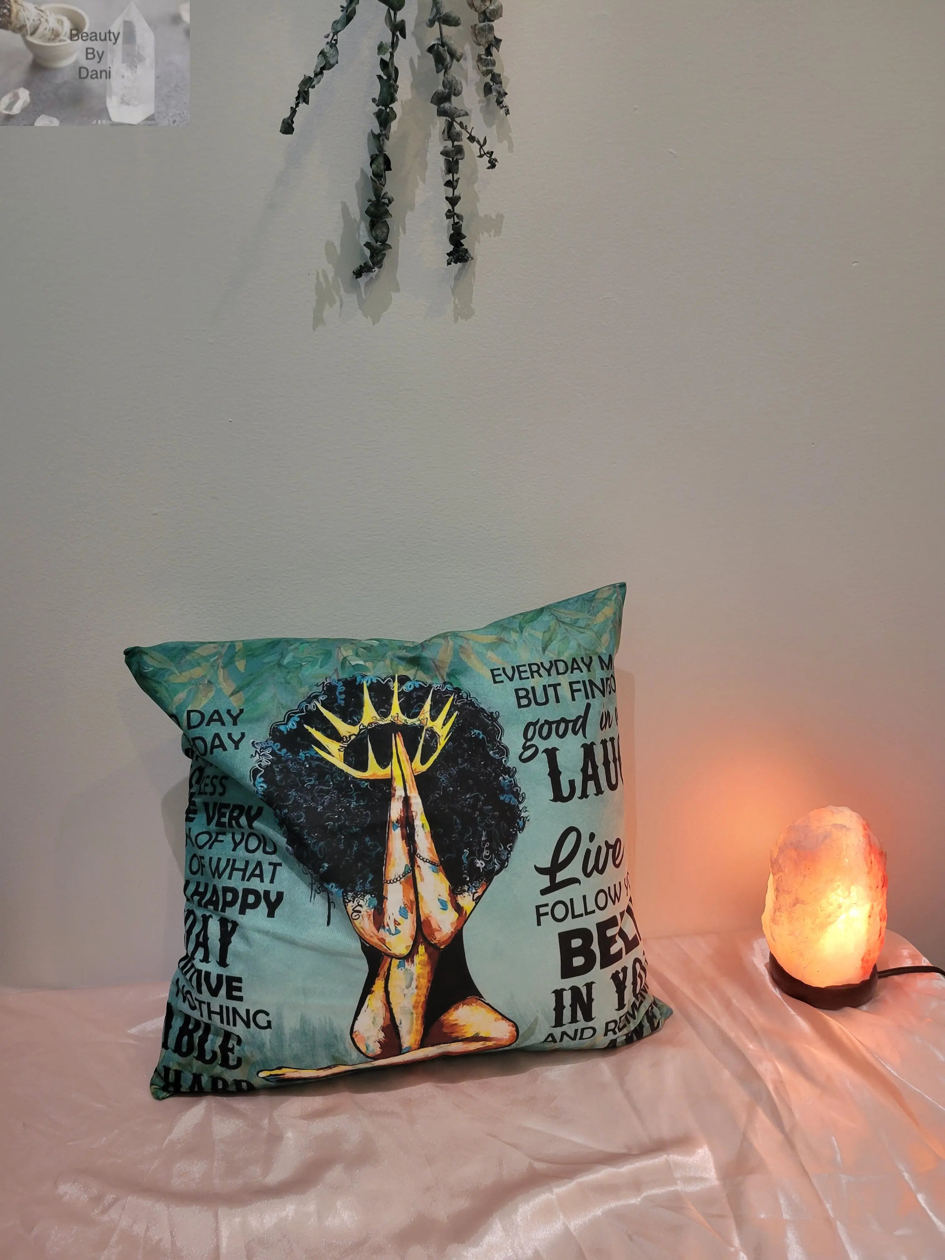 Inspirational Cotton Pillow | Pillows | Wiccan Center