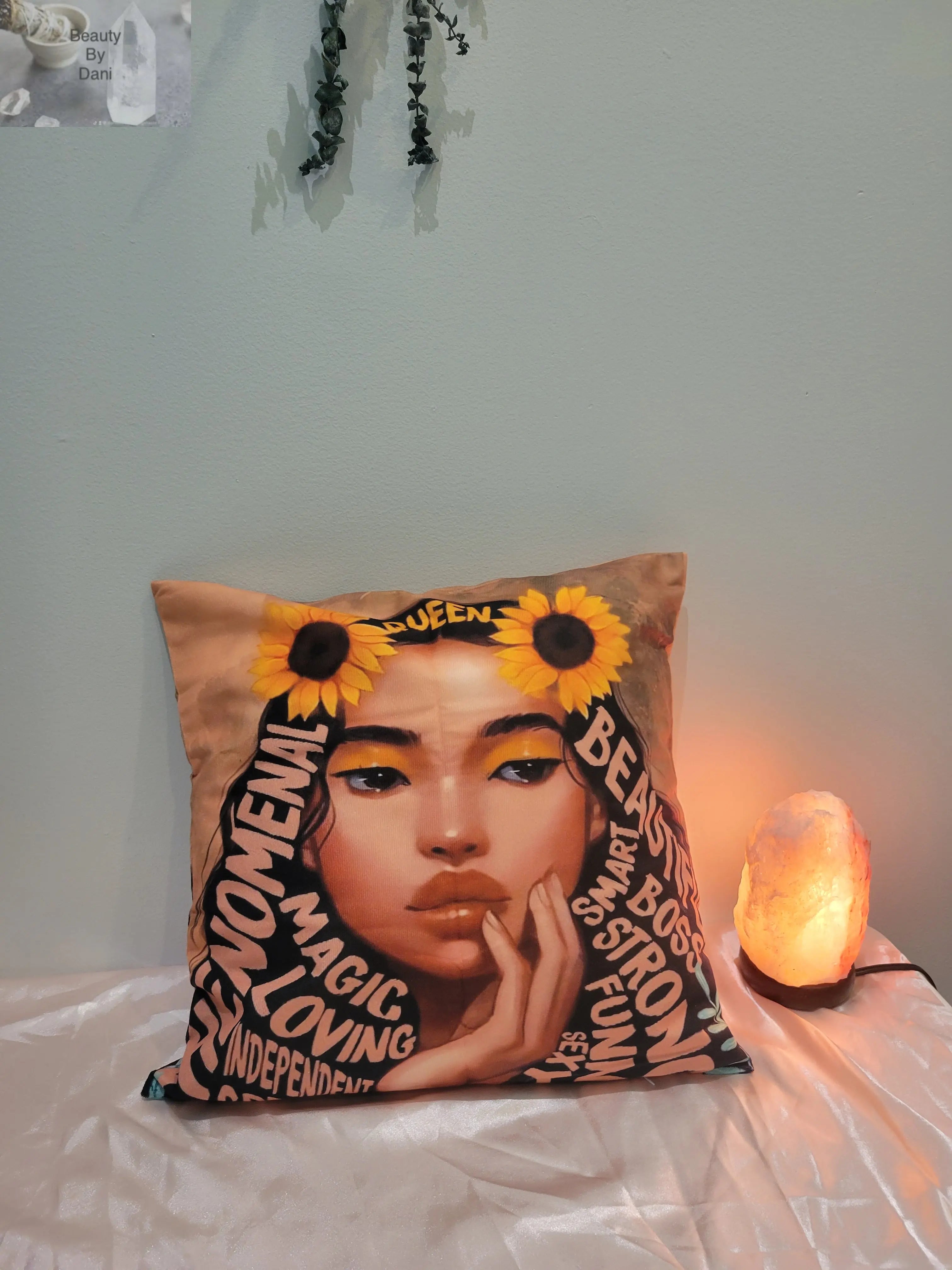 Inspirational Cotton Pillow | Pillows | Wiccan Center