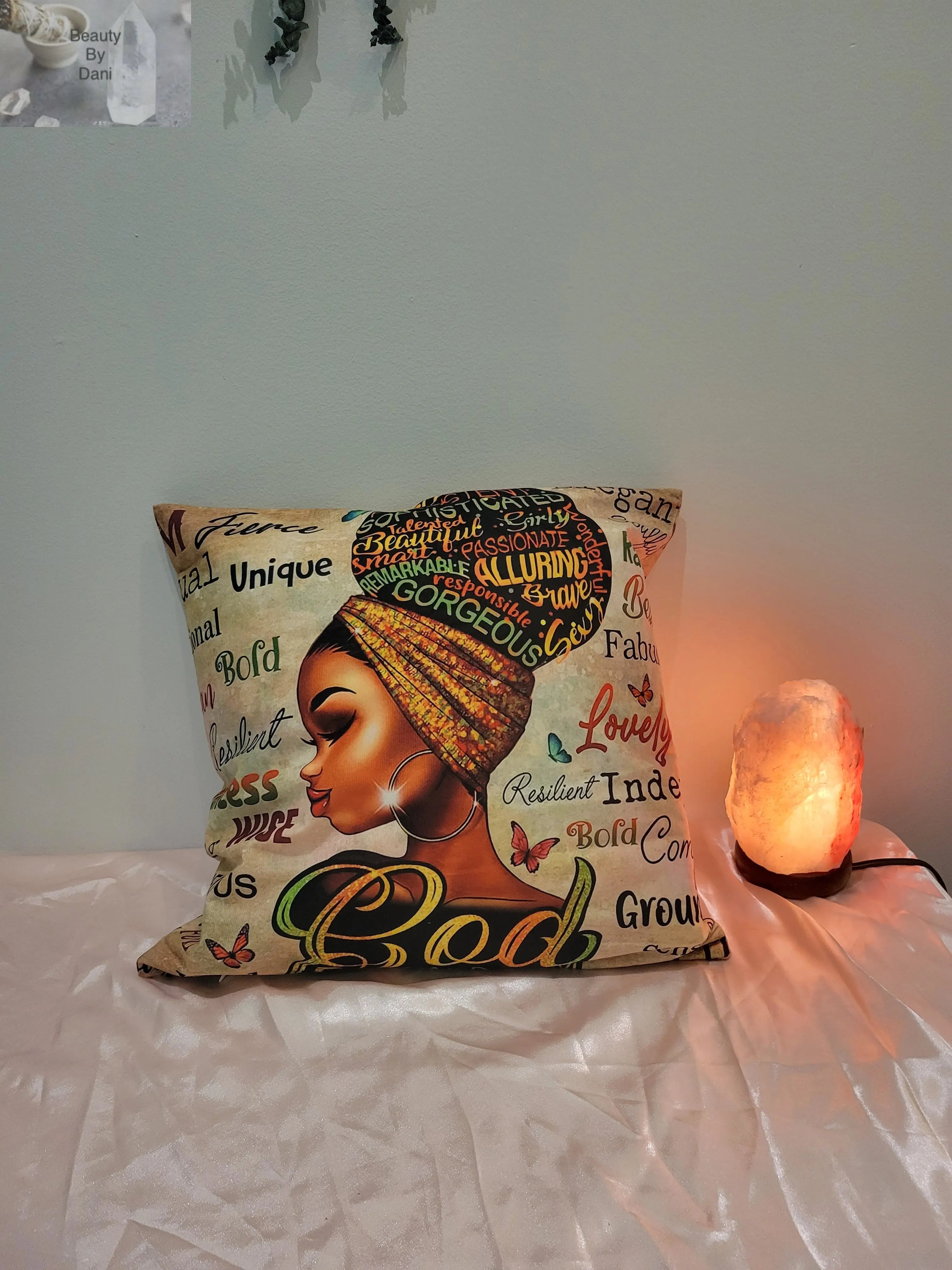 Inspirational Cotton Pillow