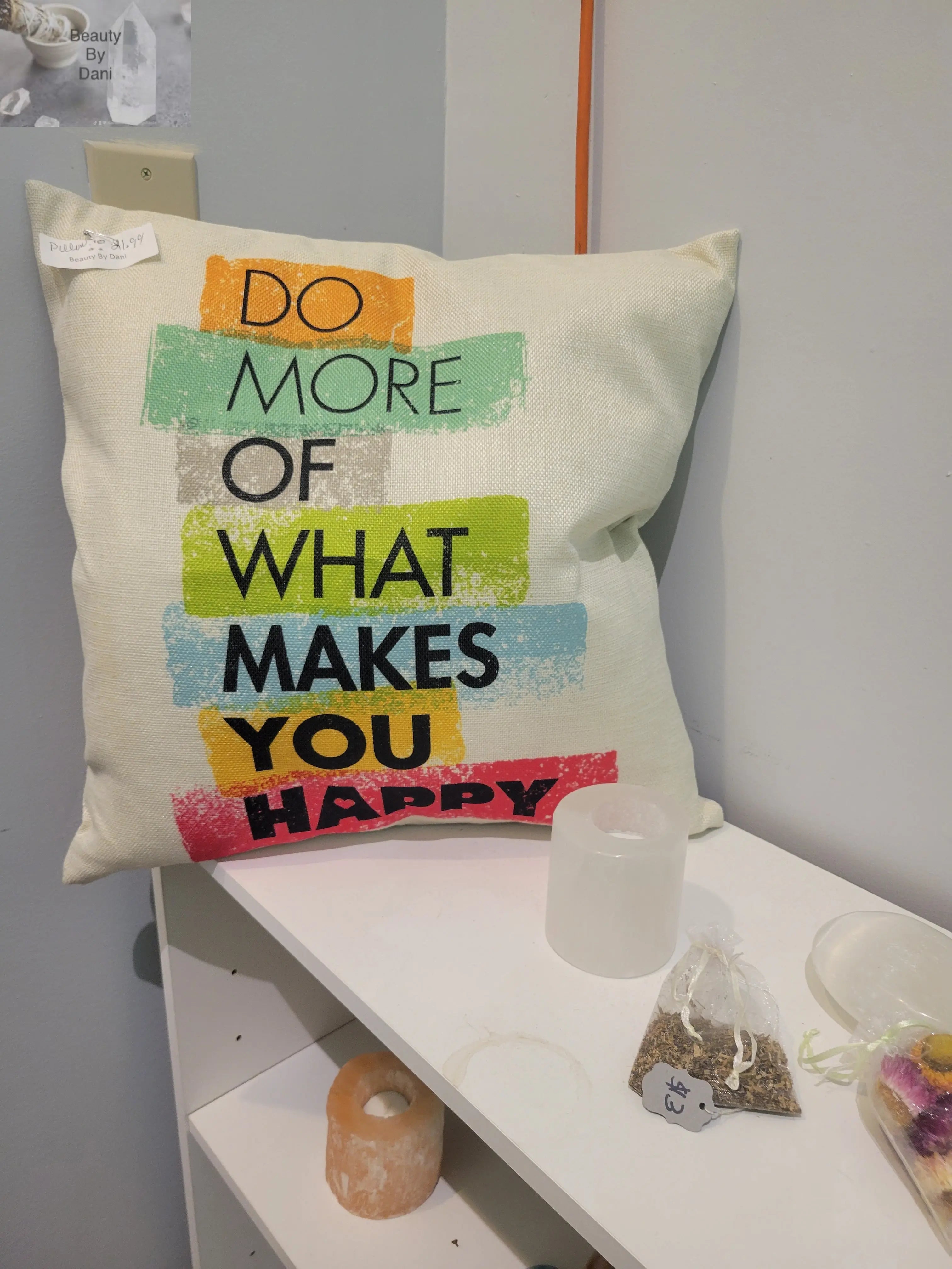 Inspirational Cotton Pillow | Pillows | Wiccan Center