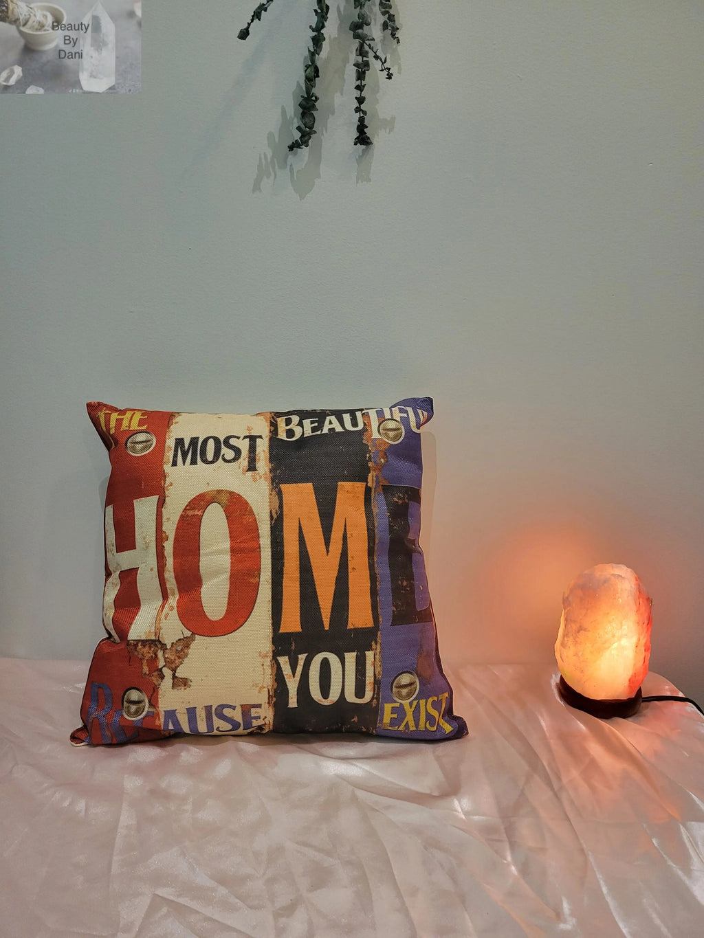 Inspirational Cotton Pillow