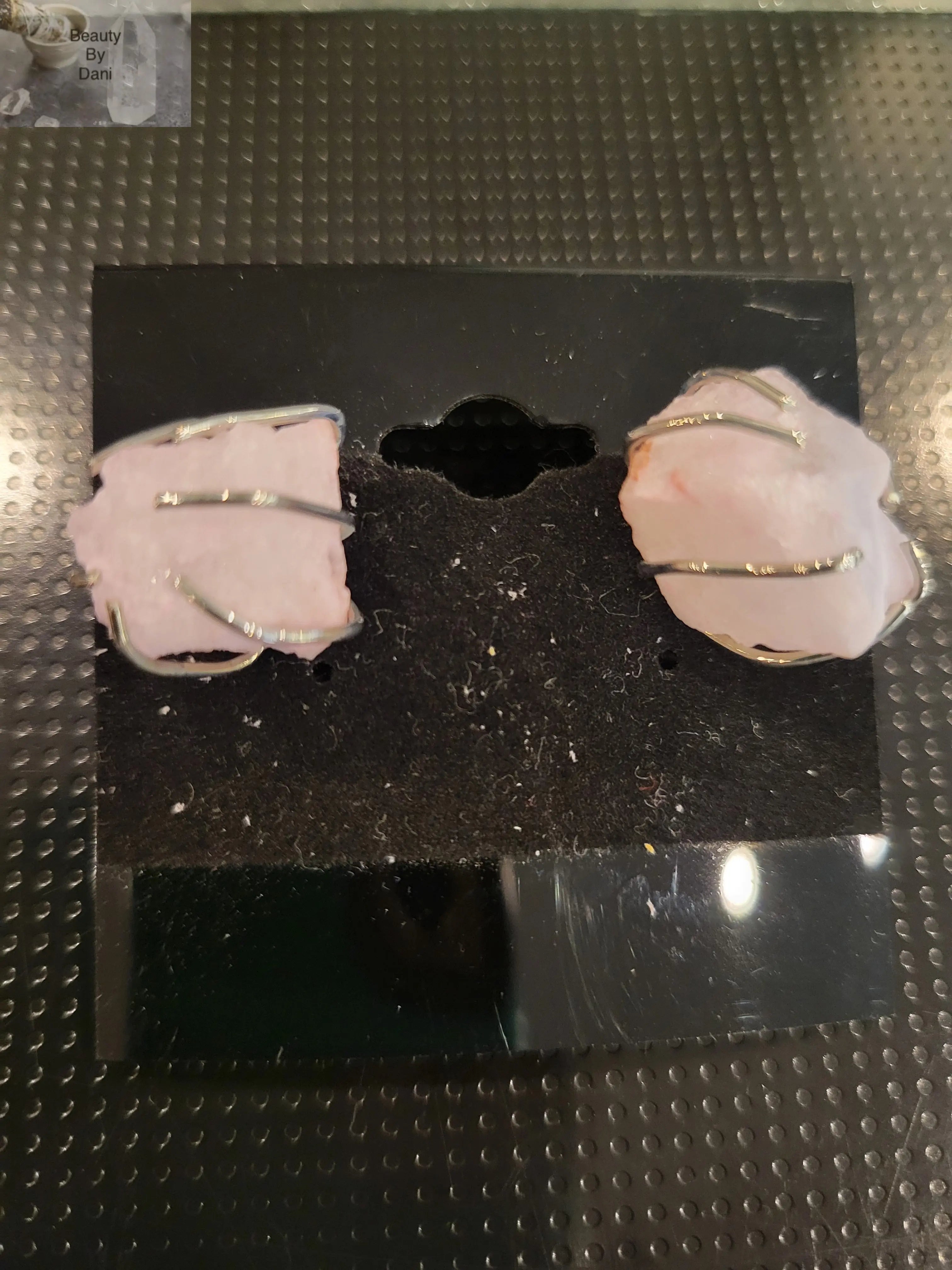 Rose Quartz Earrings