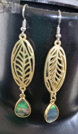 Hypoallergenic Abalone Earrings | Earrings | Wiccan Center