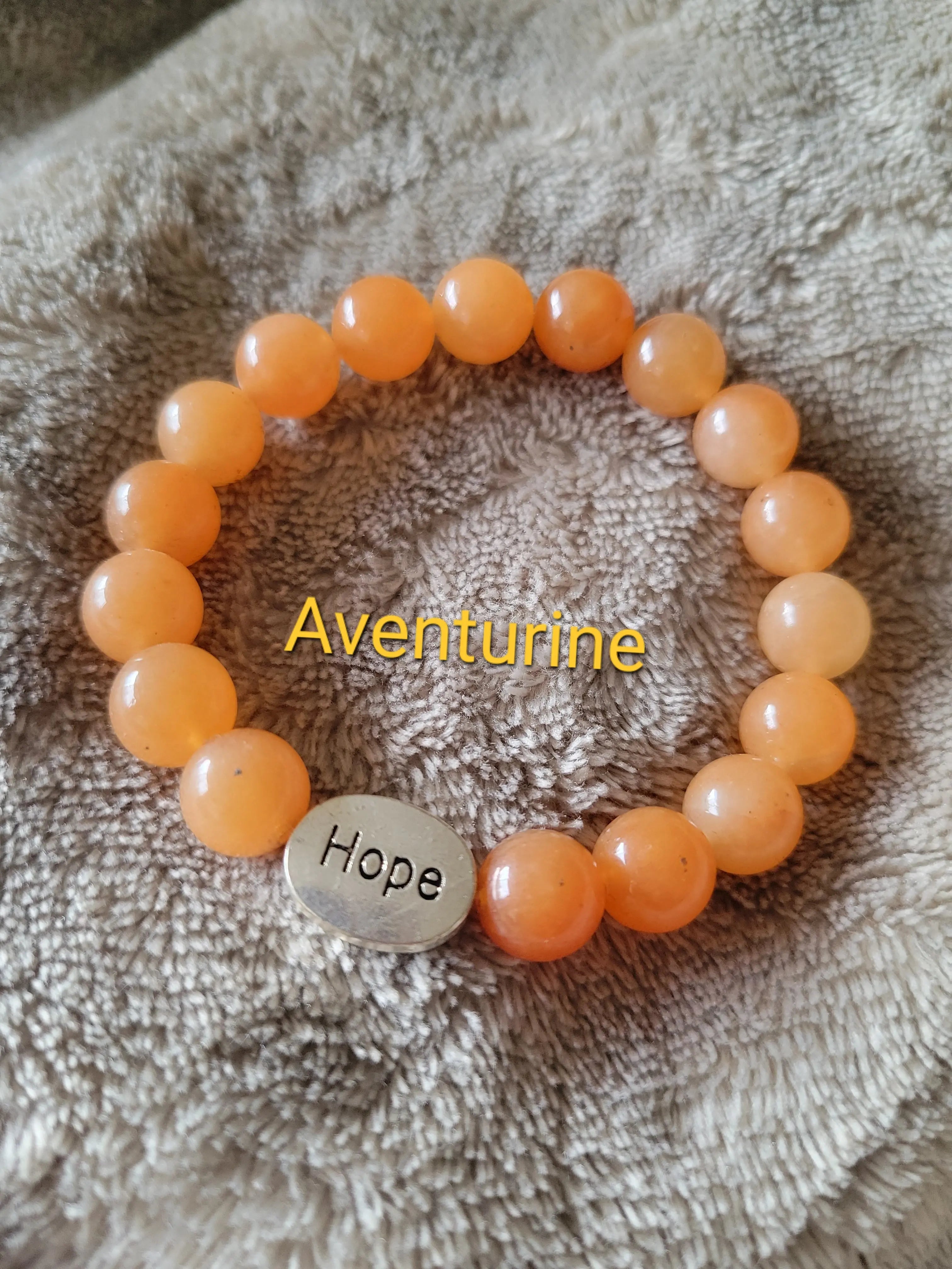 Aventurine Hope Bracelet - 10mm Beads
