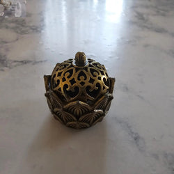 Brass Cone Incense Holder | Incense Holders | Wiccan Center