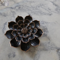 Brass Lotus stick incense holder | Incense Holders | Wiccan Center