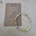 Citrine Pebble Bracelet