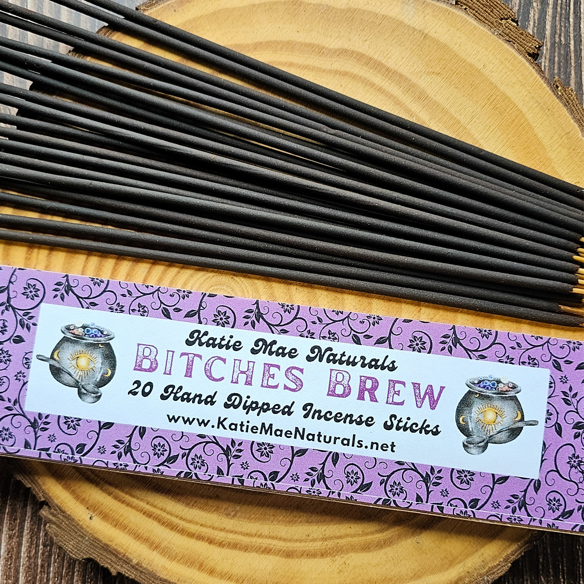 Bitches Brew Incense Sticks – Hand Dipped Smoky & Earthy Incense