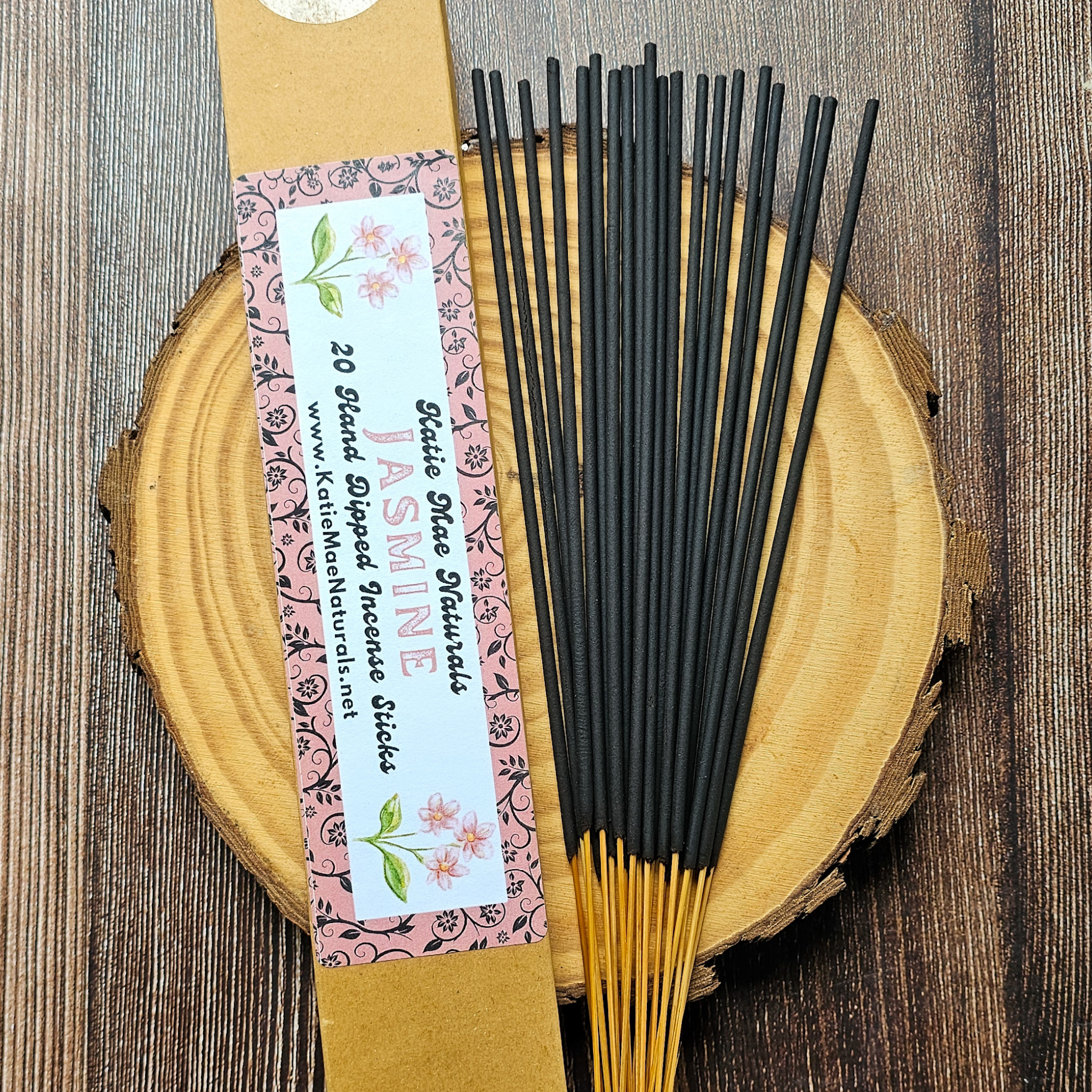 Jasmine Incense Sticks – Hand Dipped Soft Floral Incense