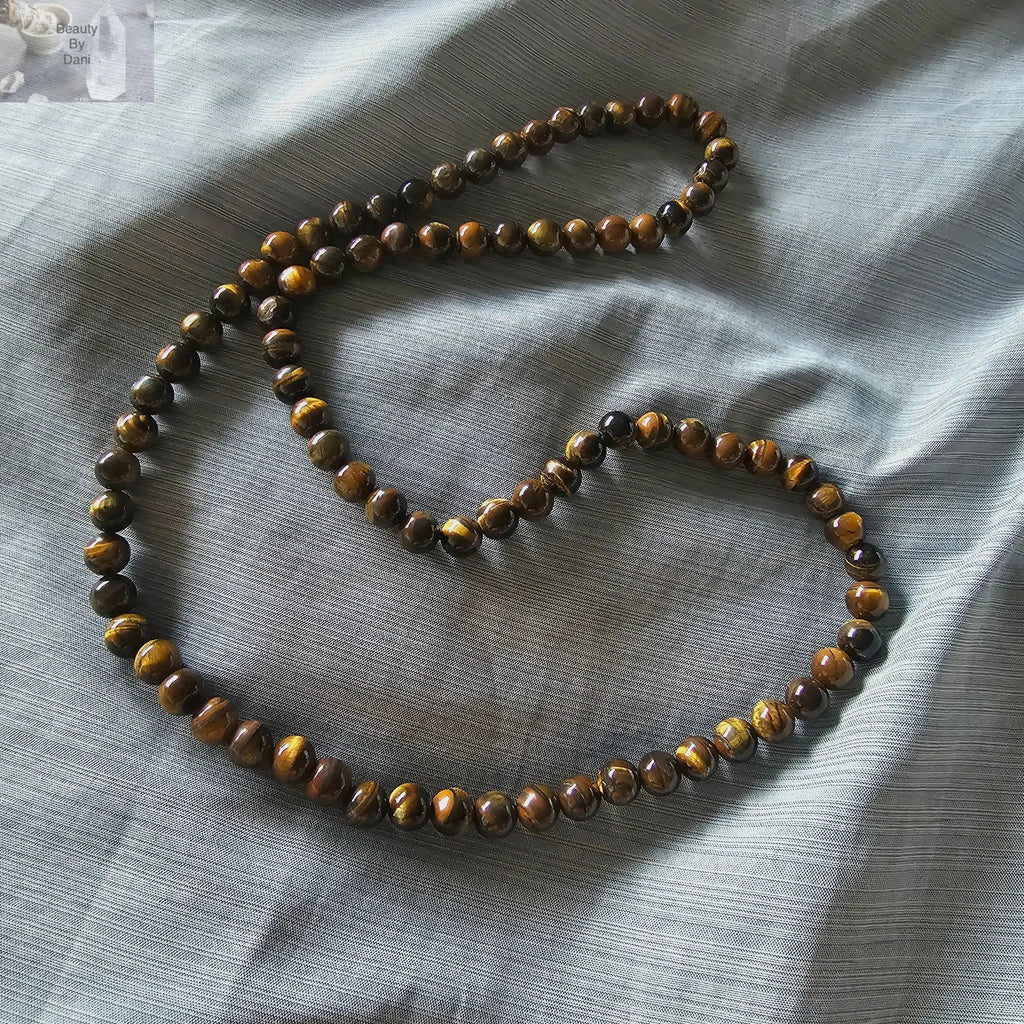 Tiger's Eye Grounding Necklace