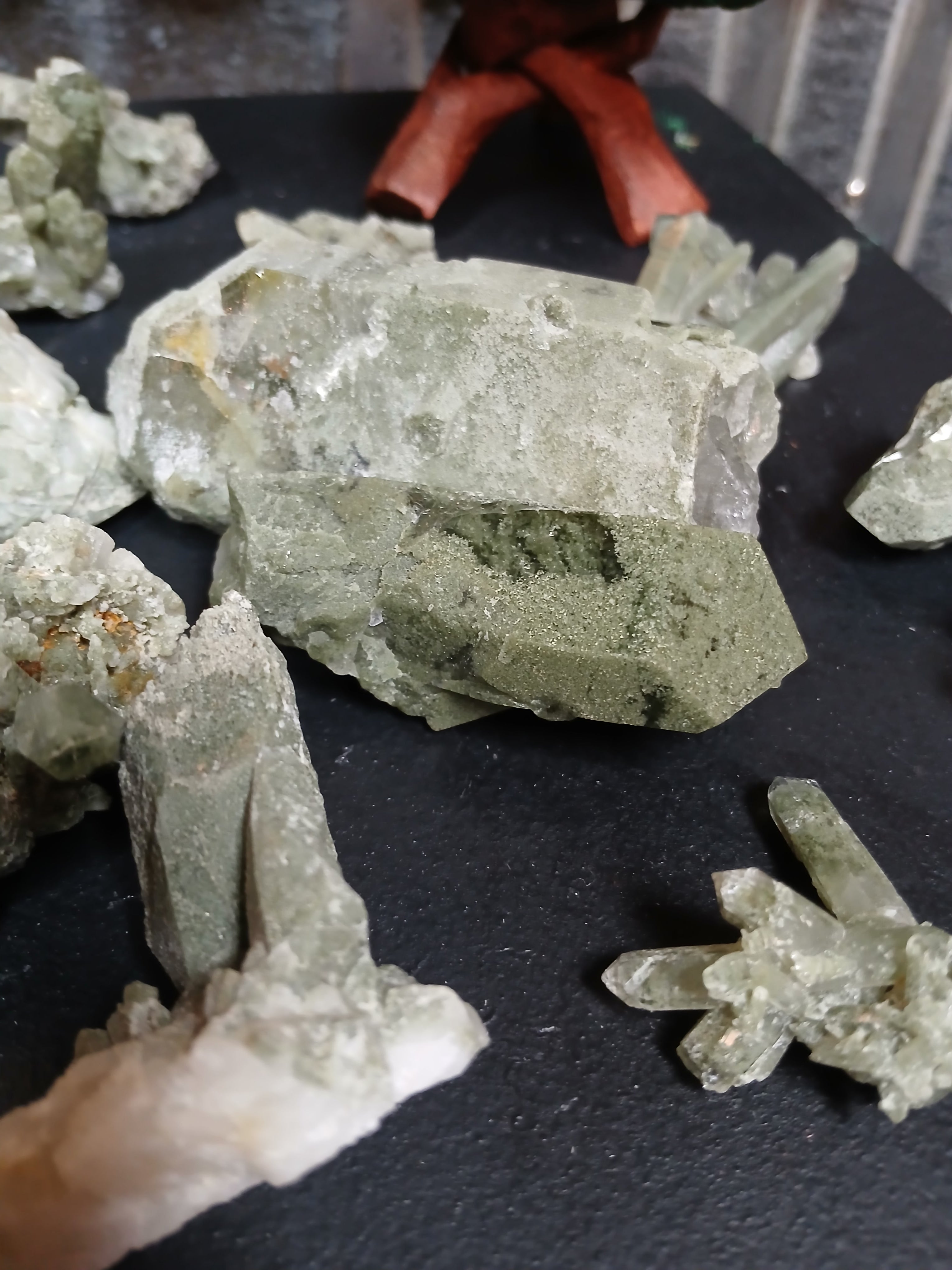 Chlorite Quartz Cluster | | Wiccan Center