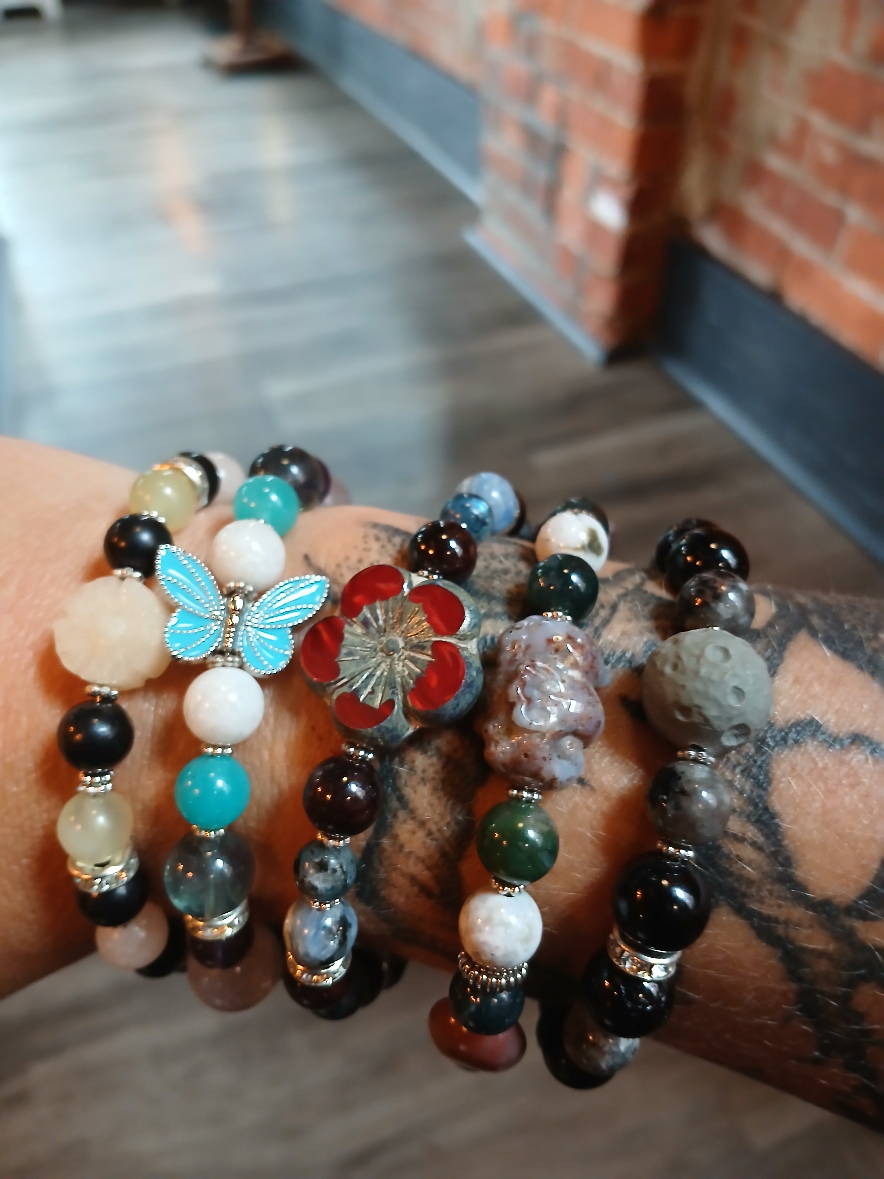 Aloha Blessings Memory Wire Bracelets | | Wiccan Center