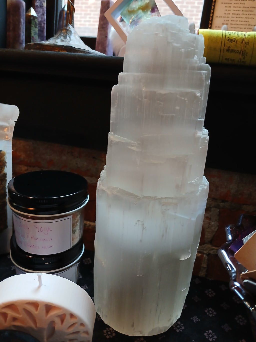 Selenite Lamp | | Wiccan Center