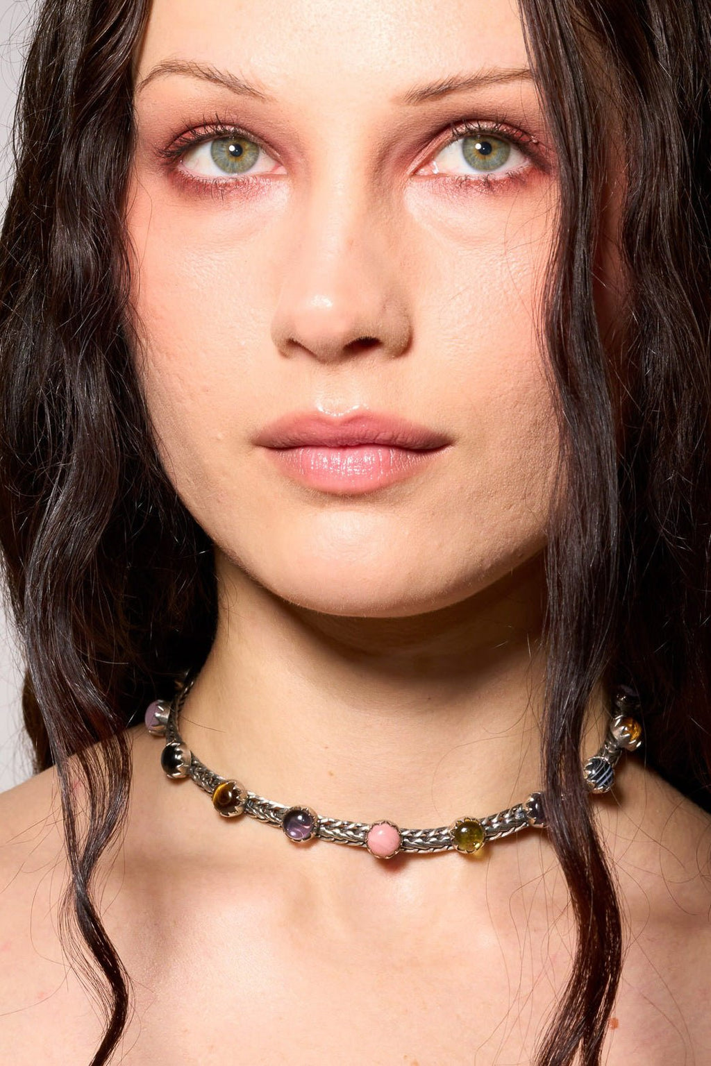 Chainmail Choker in Punk Rocks (Silver) | | Wiccan Center