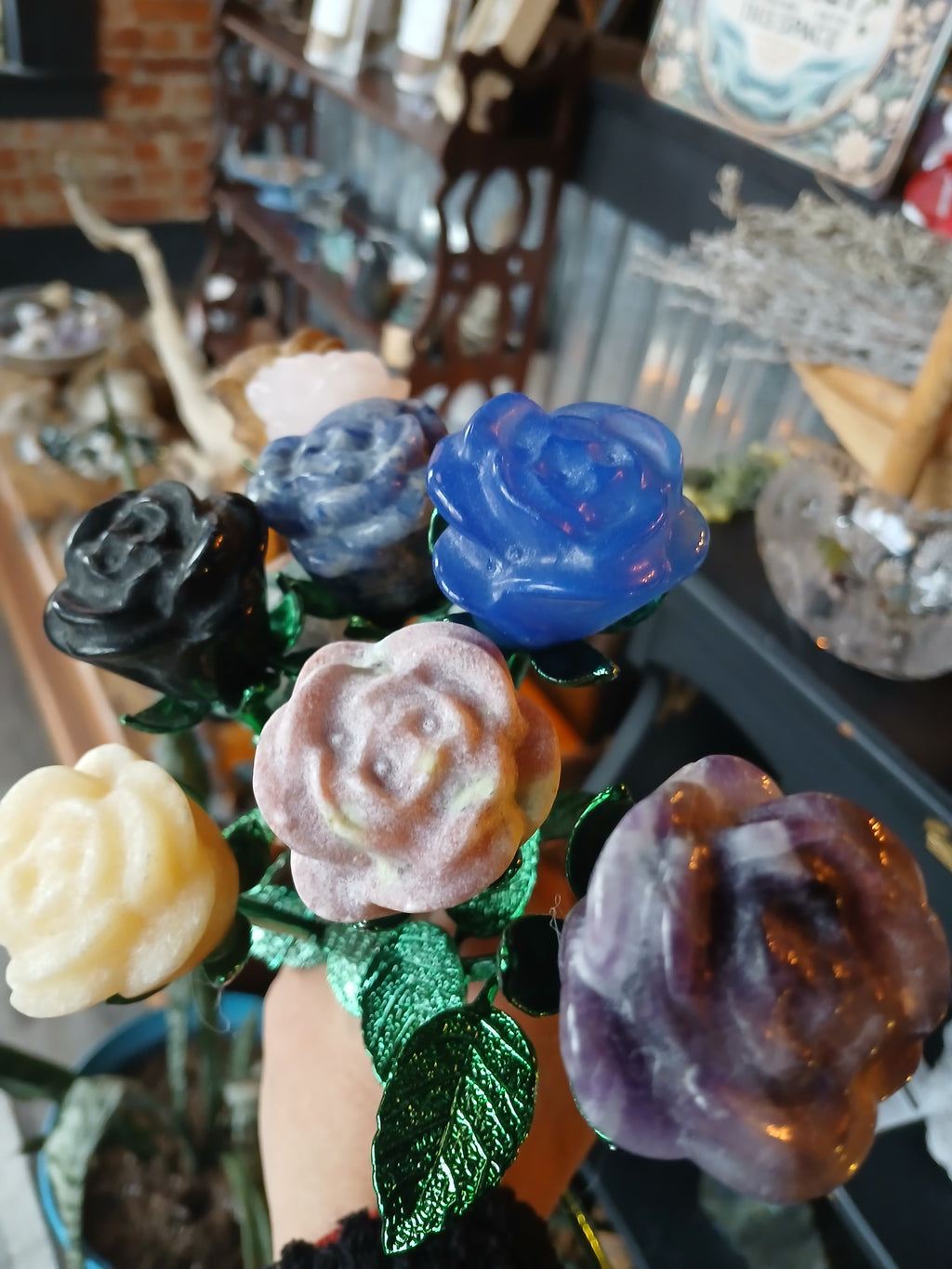 Carved Stone Roses | | Wiccan Center