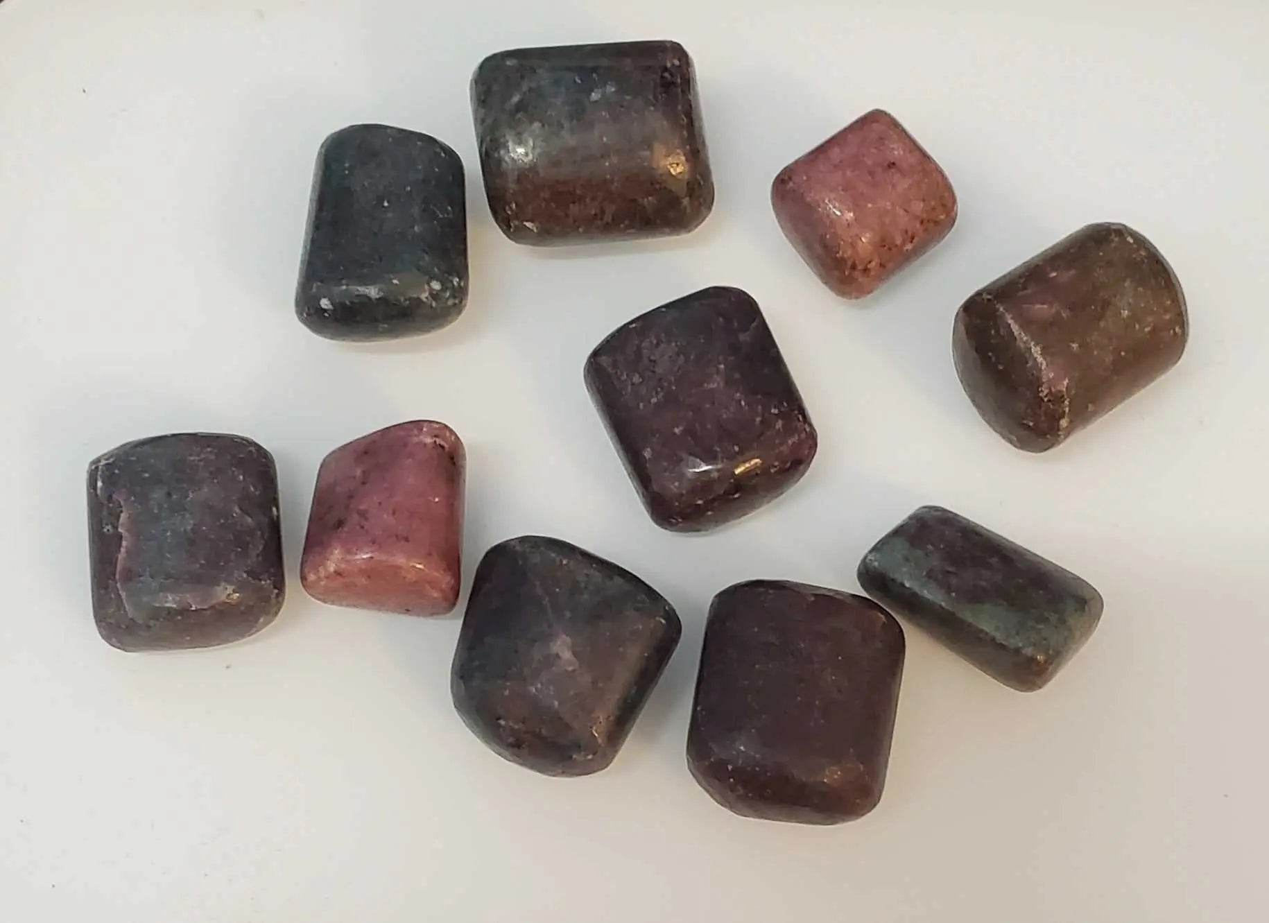 Ruby with Blue Kyanite Tumbled Pocket Stone | Tumbled Stones | Wiccan Center