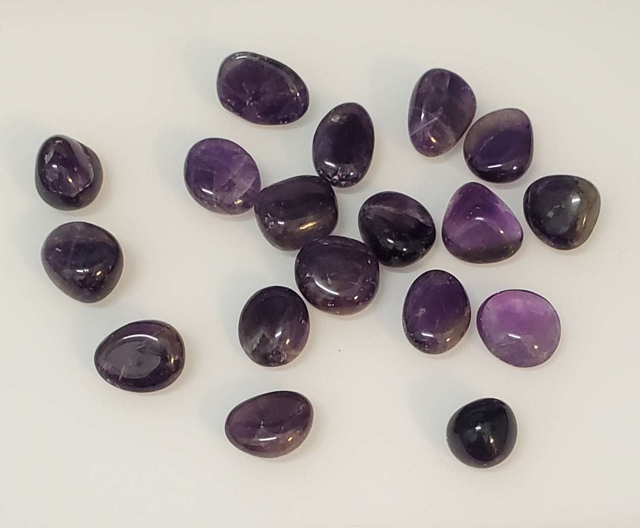 Amethyst A+ Tumbled Pocket Stone - Small | Tumbled Stones | Wiccan Center