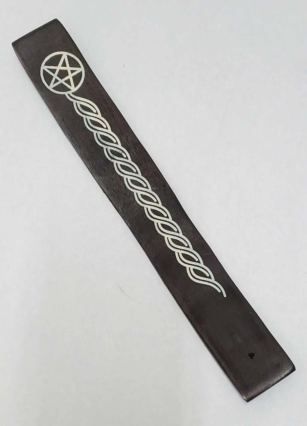 Black Pentacle Incense Burner - 10" Stick | All Tools | Wiccan Center