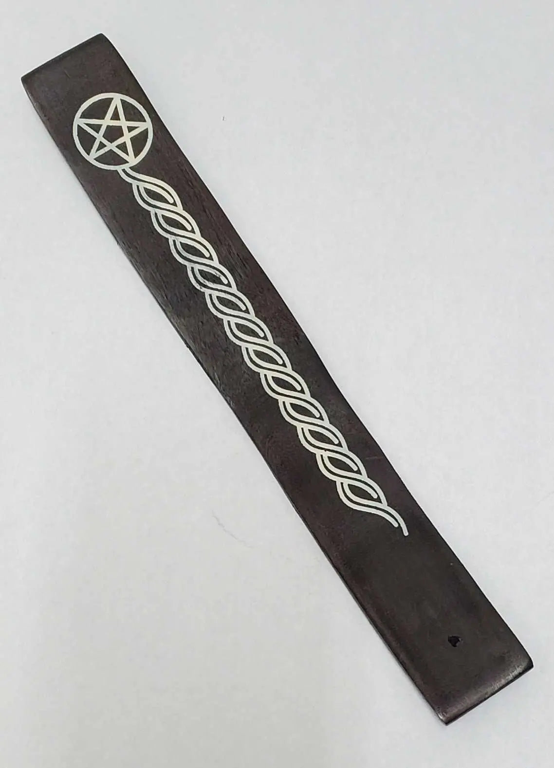 Black Pentacle Incense Burner - 10" Stick | All Tools | Wiccan Center