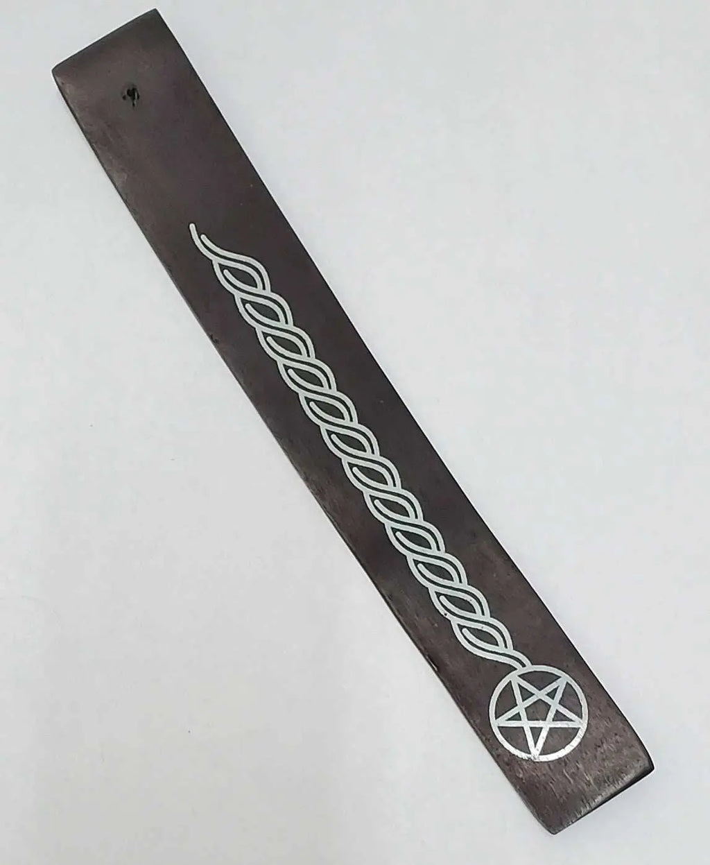 Black Pentacle Incense Burner - 10" Stick | All Tools | Wiccan Center
