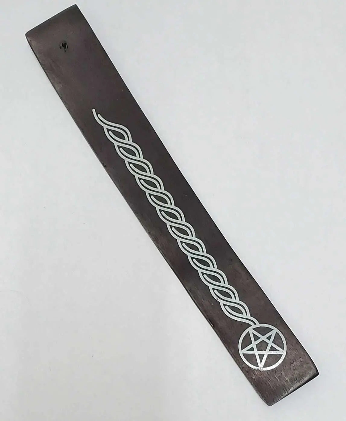 Black Pentacle Incense Burner - 10" Stick | All Tools | Wiccan Center