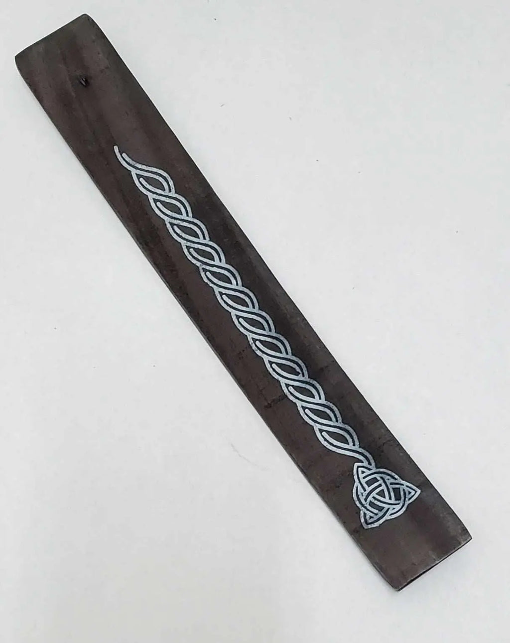 Black Triquetra Incense Burner - 10" Stick | All Tools | Wiccan Center