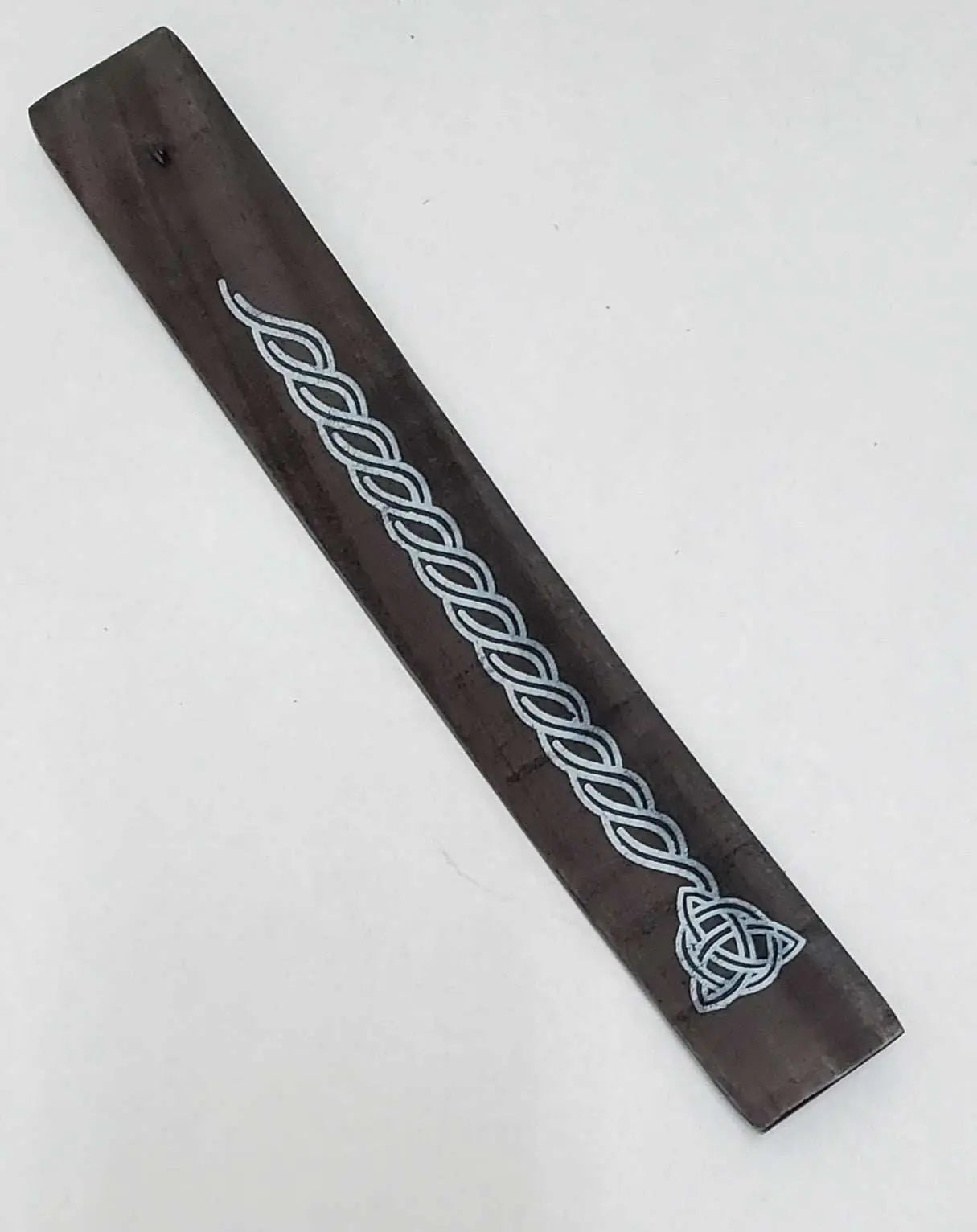 Black Triquetra Incense Burner - 10" Stick | All Tools | Wiccan Center