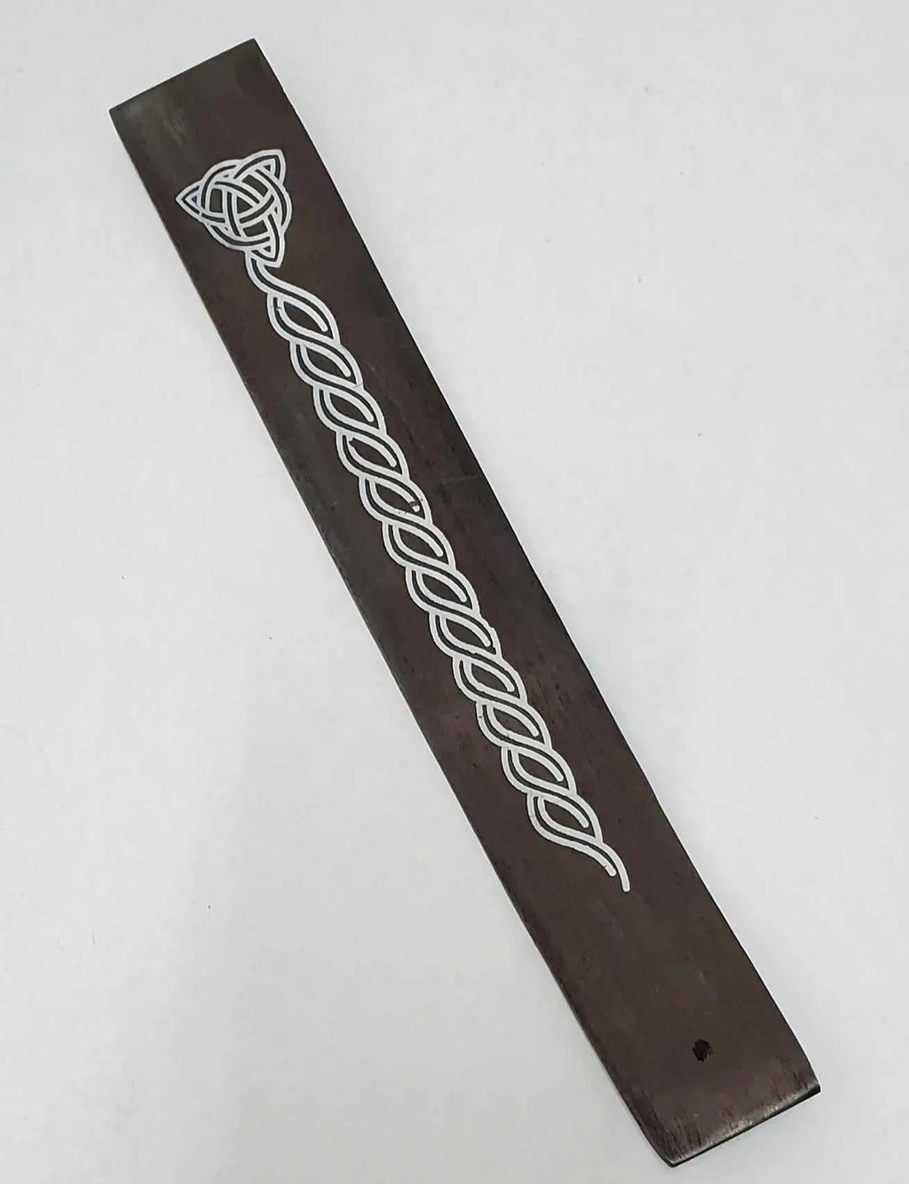 Black Triquetra Incense Burner - 10" Stick | All Tools | Wiccan Center