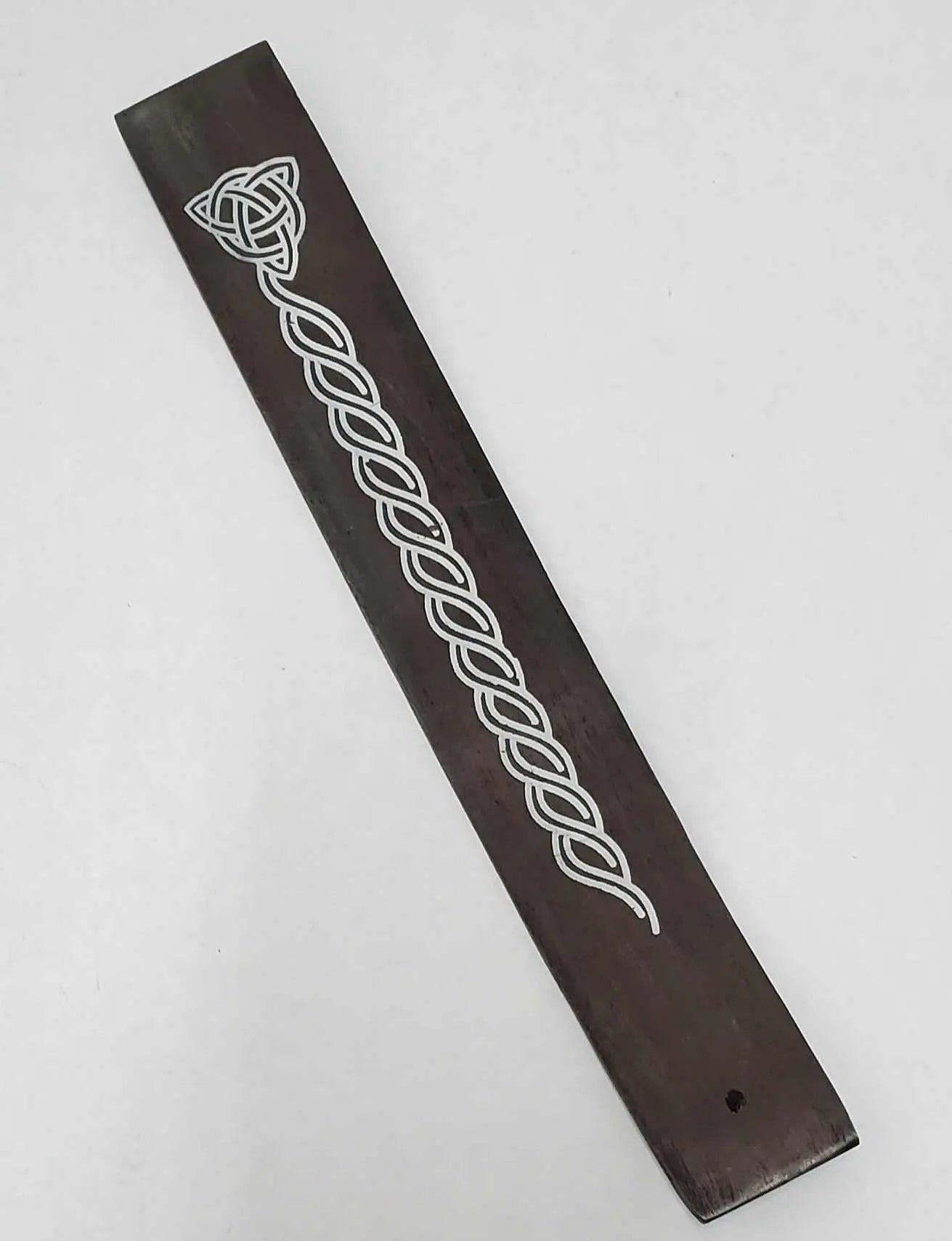 Black Triquetra Incense Burner - 10" Stick | All Tools | Wiccan Center