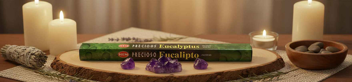 Hem Hexagon Eucalyptus Incense Sticks | Incense | Wiccan Center