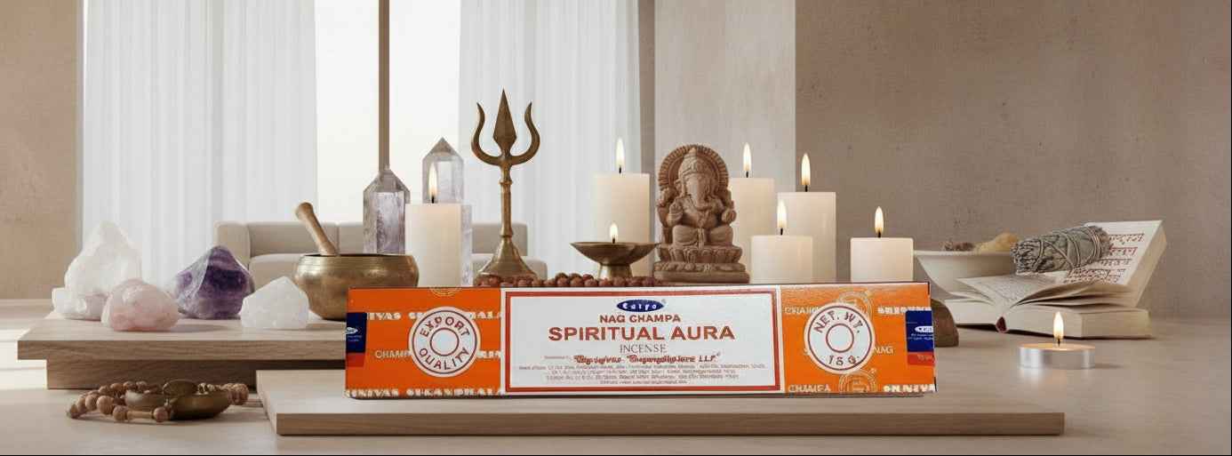 Satya Spiritual Aura Incense Sticks for Cleansing and Meditation | | Wiccan Center