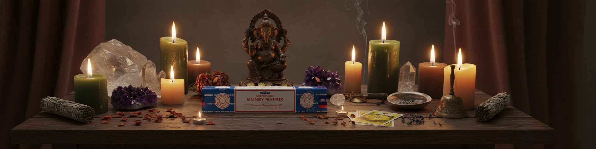 Satya Money Matrix Incense Sticks for Abundance and Prosperity | | Wiccan Center