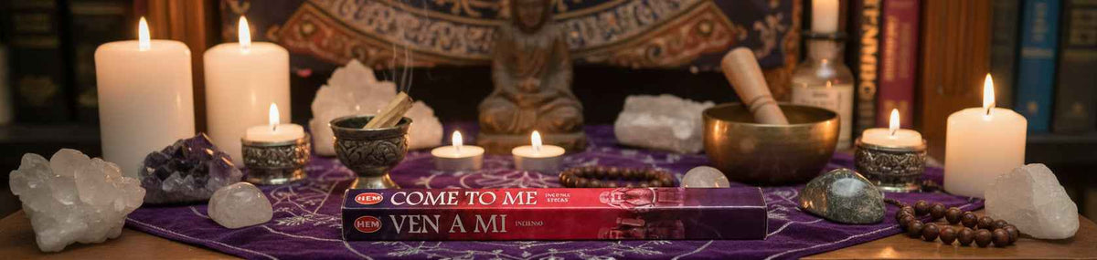 Hem Hexagon Come To Me Incense Sticks - Attract Positive Energy and Enhance Your Space | Incense | Wiccan Center
